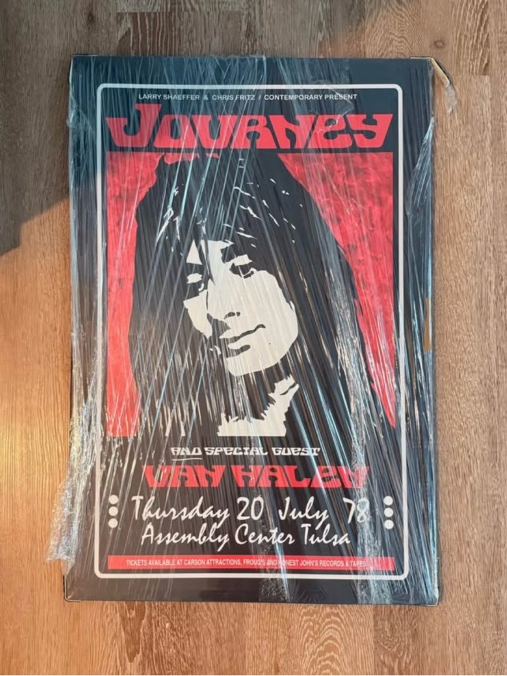 Steve Perry Journey 18x24 canvas art print